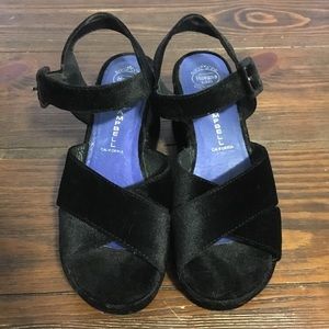Jeffrey Campbell Velvet Sandals